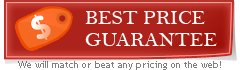We will match or beat any pricing on the web!