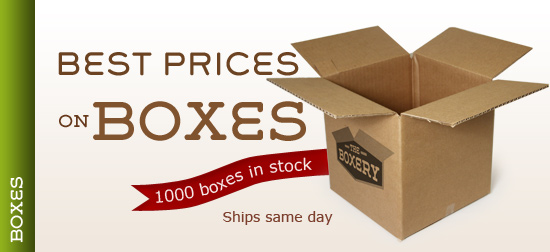 Corrugated boxes - cheap prices