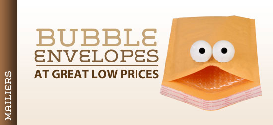 Bubble Mailers - cheap prices