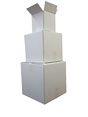 14''x14''x14'' WHITE Corrugated Shipping Boxes