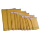 Kraft Bubble Mailers - #00 -5x10- 125 qty