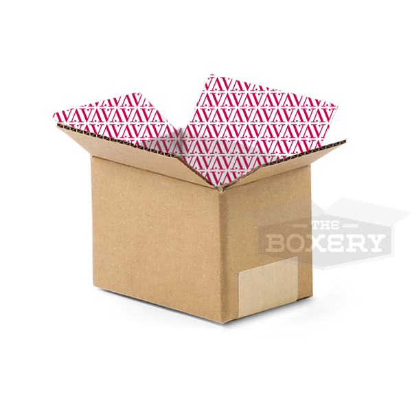 Seasonal Print 7"x5"x5'' Shipping Boxes