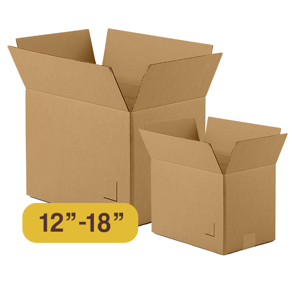 The Boxery 12x8x8'' Shipping Boxes 25 Pack