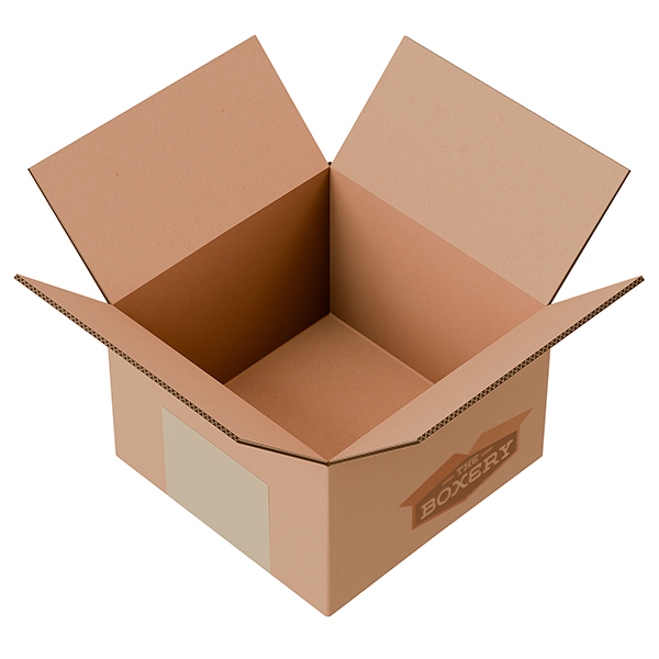 Secure Seal 25 Pack 6x6x4 White Corrugated Shipping Boxes - Small Mailer Boxes