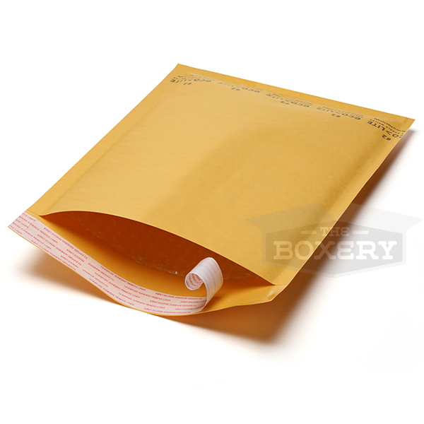 Wide Kraft Bubble Mailers Padded Envelopes Bags 500 #0 6.5X10 " Ecolite " X
