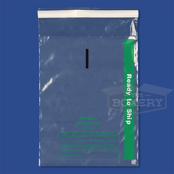 5x10'' Self-Seal Suffocation Warning Bags 2000/cs