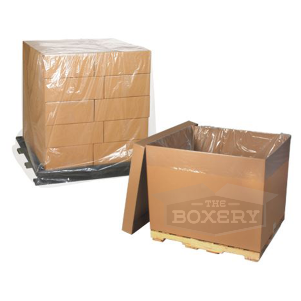 Clear Pallet Covers & Bin Liners
