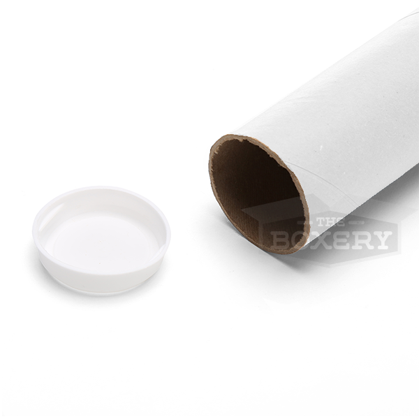 White Mailing Tubes 1.5''x12'' 50/cs, Mailing Tubes, Shipping Supplies