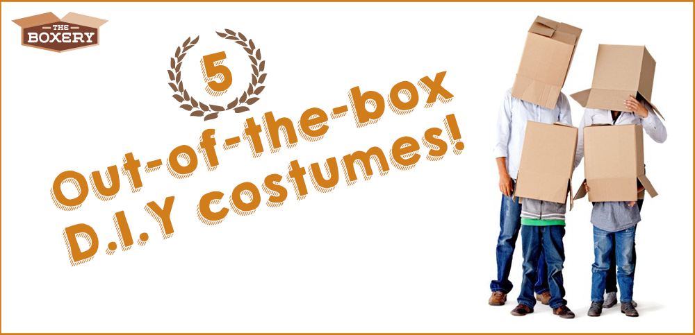 5 D.I.Y cardboard costumes.