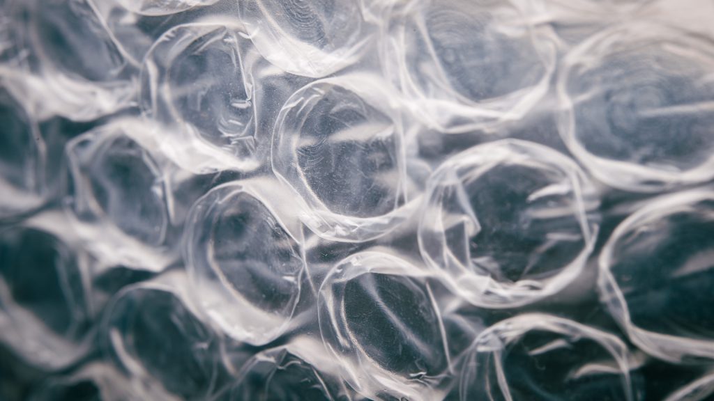 Close-Up Shot Of a Bubble Bag
