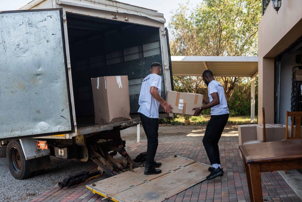 Packing materials like shipping boxes