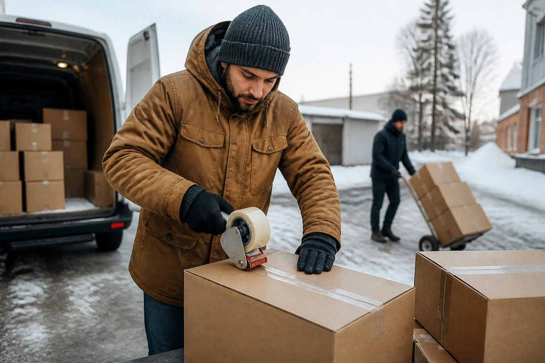 How to pick the best box packing tape for cold weather shipments